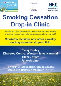 Smoking Cessation Drop-in Clinic Poster